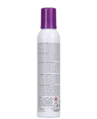 Fanola No Yellow foam dispense action highlighting mousse texture for quick toning.