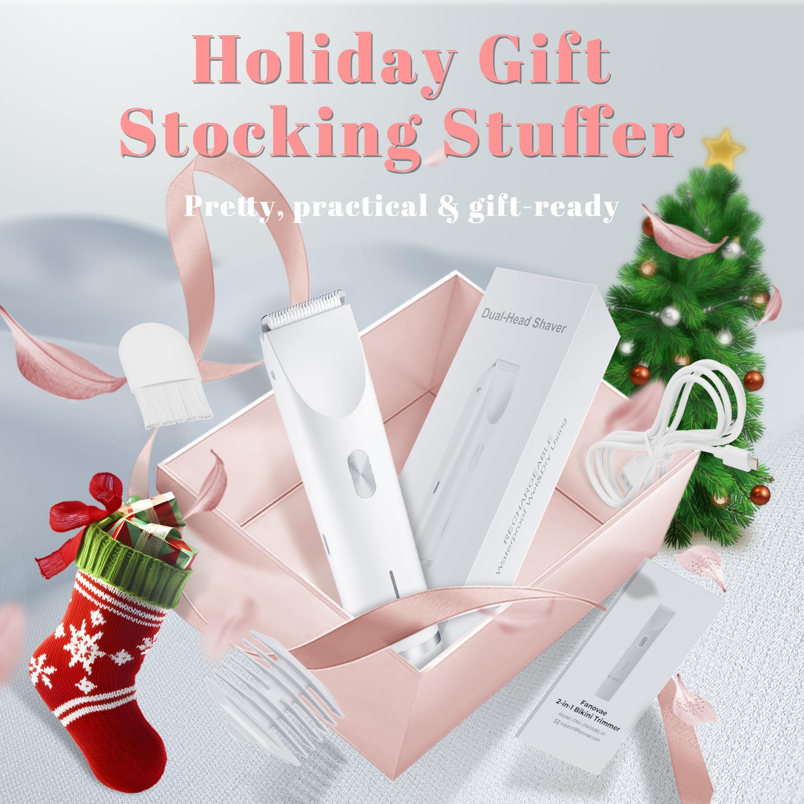 Fanovae gift-ready packaging appeals to gifting for effortless grooming.
