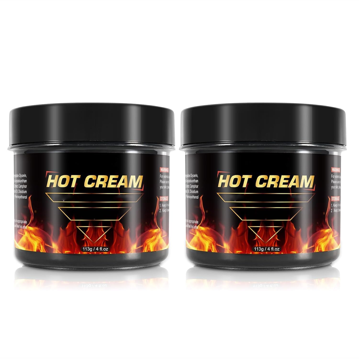 FANSHI hot sweat cream tube front for pre-workout warmth