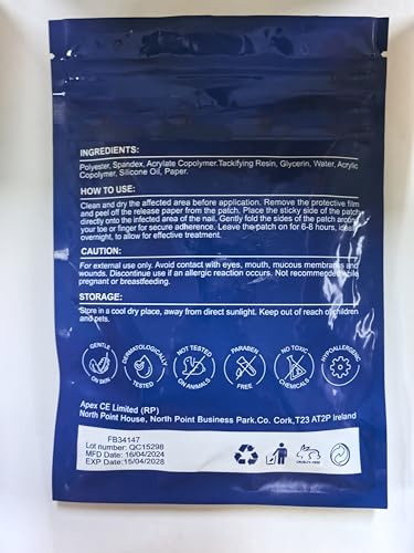 FANSHI Nail Patches after-use nails renewal shot highlights visible improvement potential.