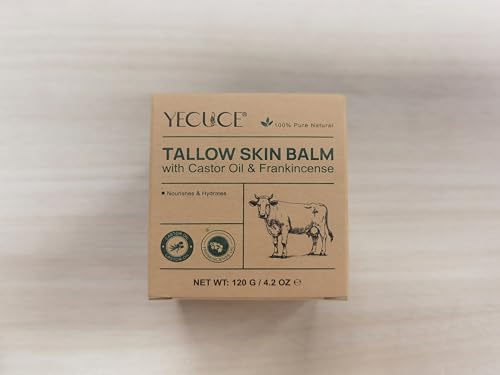 FANSHI Tallow Skin Balm uses 100% grass-fed tallow for rich, skin-friendly nourishment