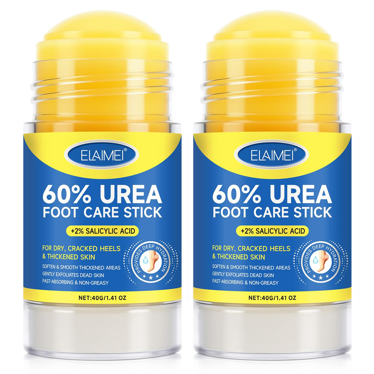 FANSHI Urea Cream 60% stick applying to heel for targeted relief
