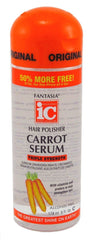 Fantasia Carrot Serum ingredients close-up highlights carrot-derived conditioning properties.