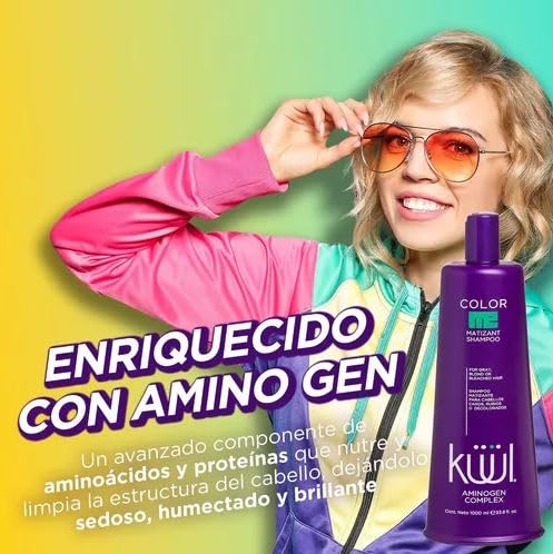 Fantasy Nails Kuul Matizant Shampoo pump bottle easy daily use.