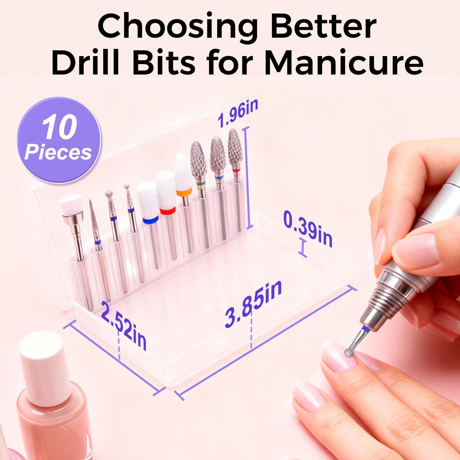 FANTEXY professional manicure-machine use for home and salon sessions