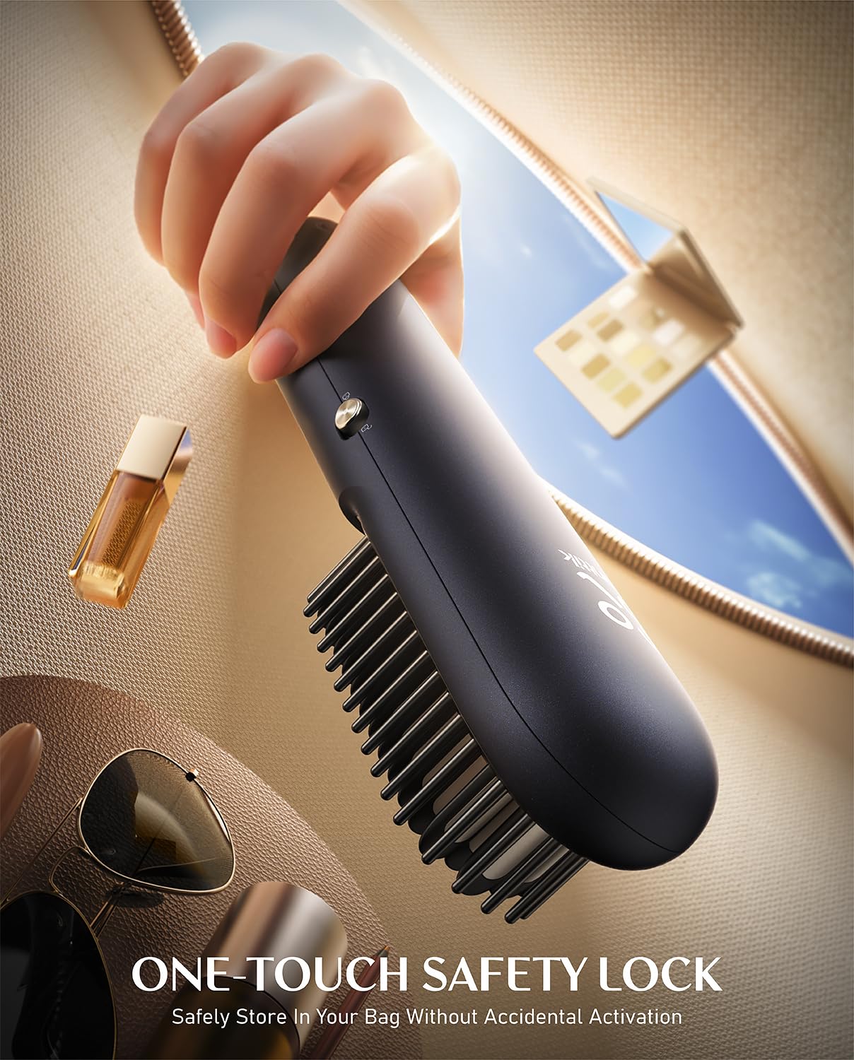 Fanttik Solo I10 APEX ceramic coating boosts shine and reduces frizz.