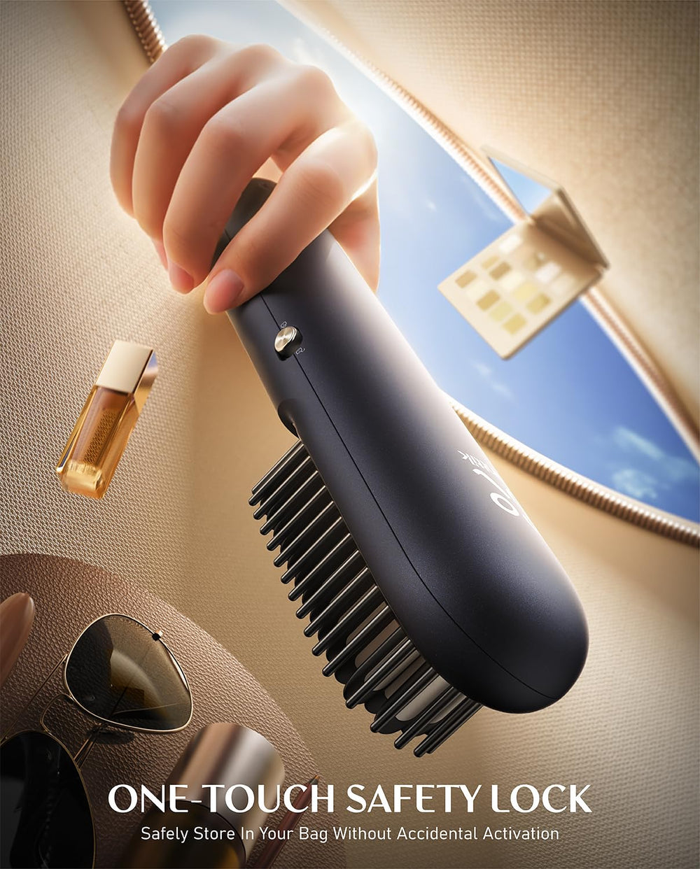 Fanttik Solo I10 APEX ceramic coating boosts shine and reduces frizz.