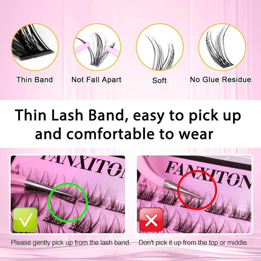 FANXITON-lash-lengths-8-16mm image enables customizable volume.