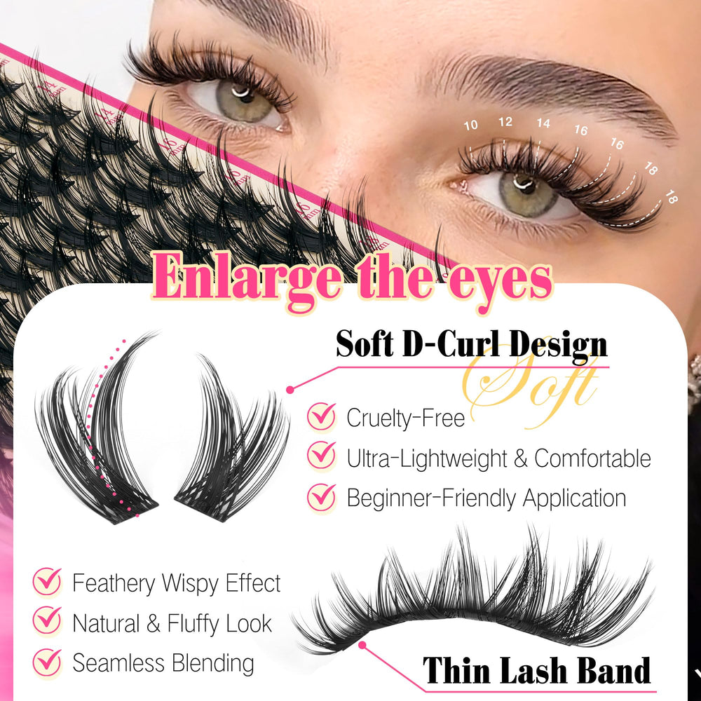 Fanxiton clusters 10–18mm vary for natural to dramatic looks.