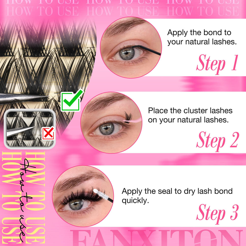 Fanxiton reusable lashes stay shapely after cleaning.