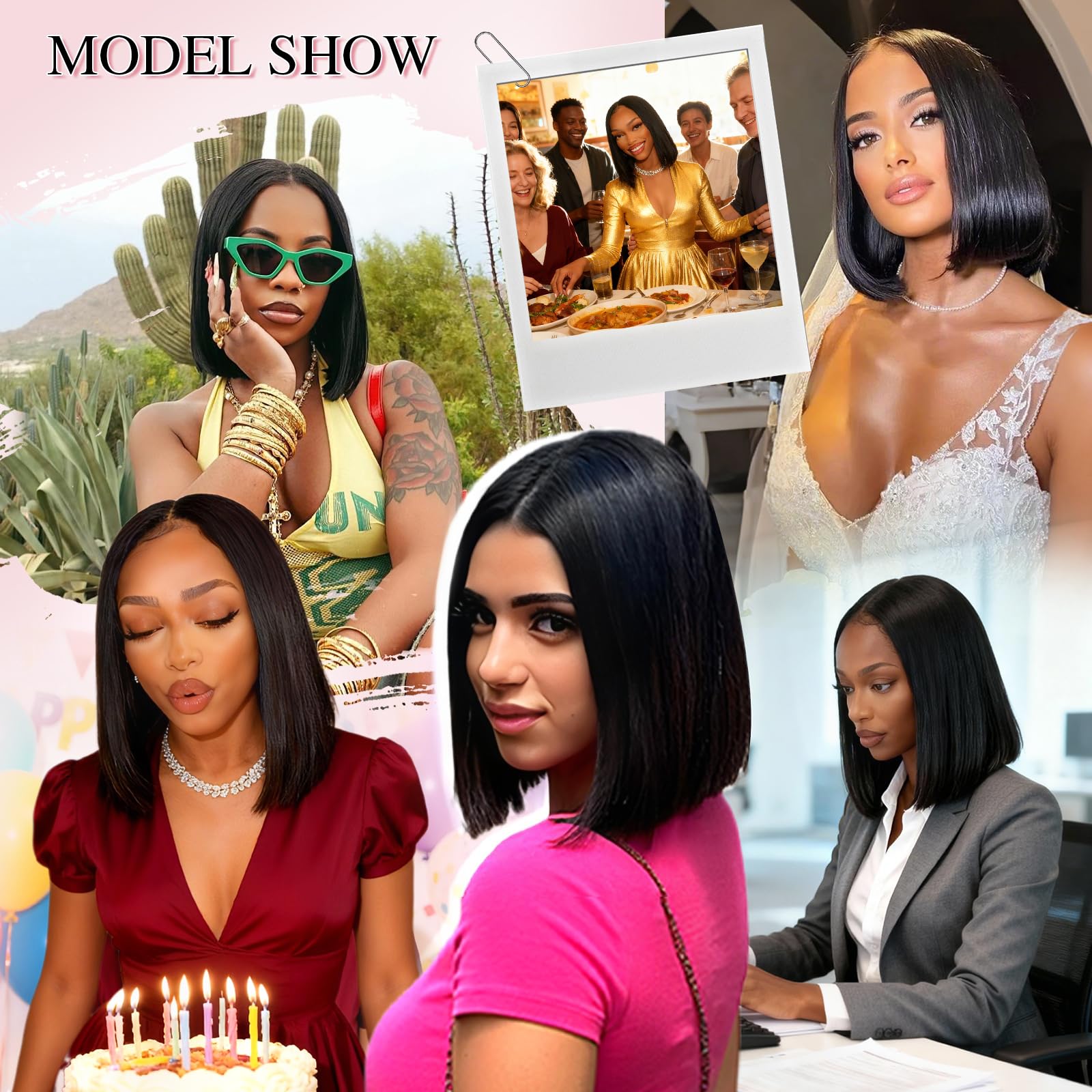 Farblick ready-to-wear wig packaging highlighting instant wear