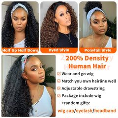 Fardoen curly deep wave human hair texture and volume