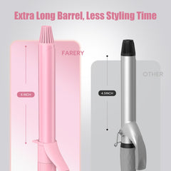 FARERY 11-heat-settings LCD display helps precise temperature control.