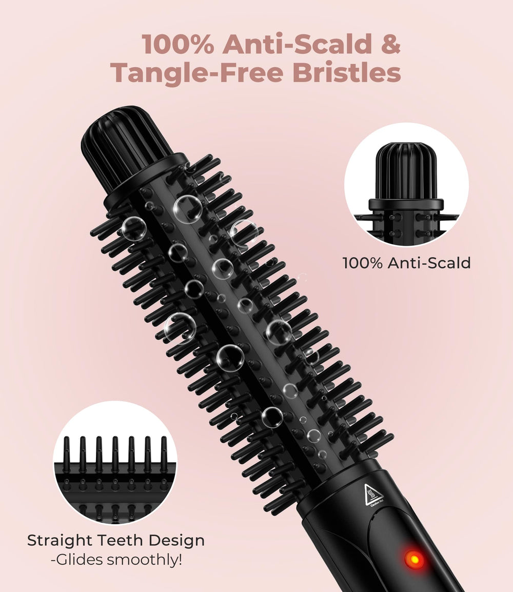 FARERY 1-Inch Thermal Brush 360° swivel cord prevents tangling during styling.