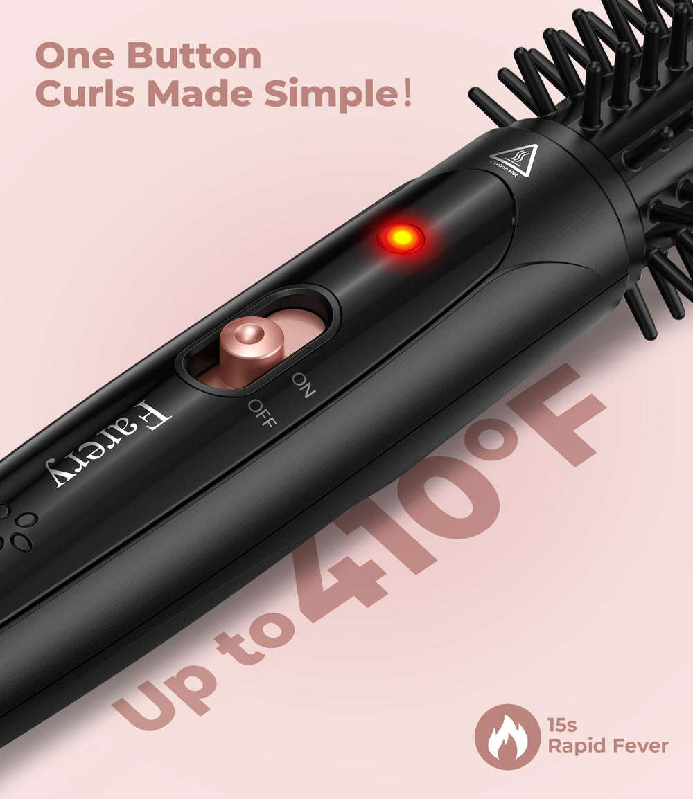 FARERY 1-Inch Thermal Brush lightweight design reduces wrist fatigue during long sessions.