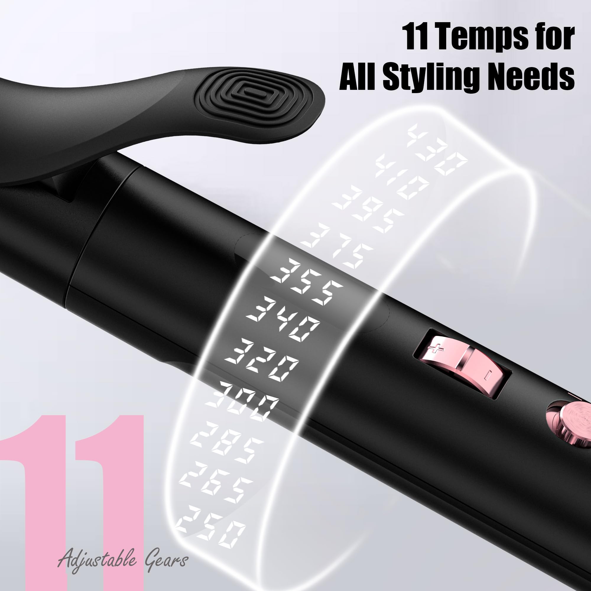 FARERY dual-voltage, 8.2ft swivel cord enables travel-friendly styling.