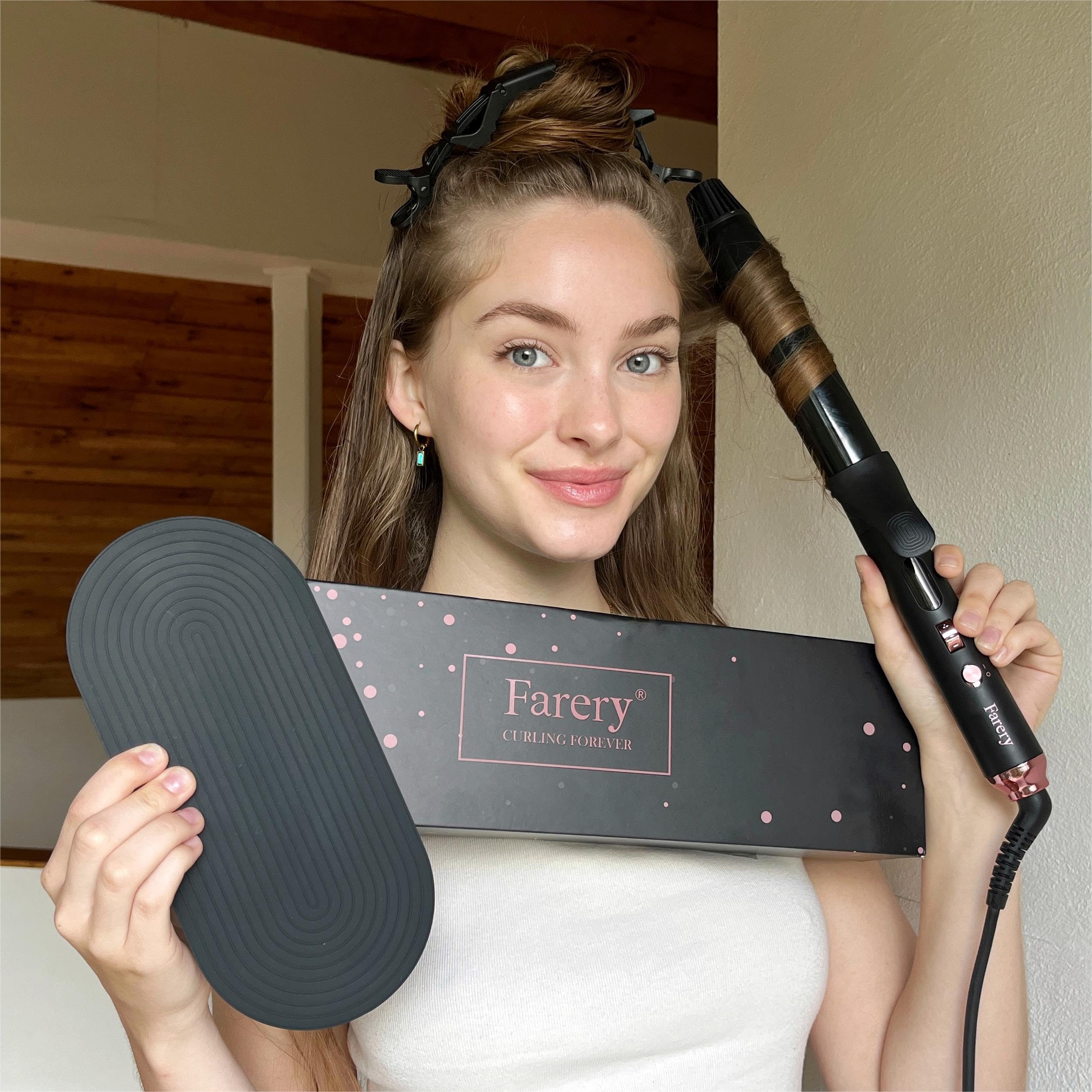 Farery dual voltage travel-ready design for worldwide styling