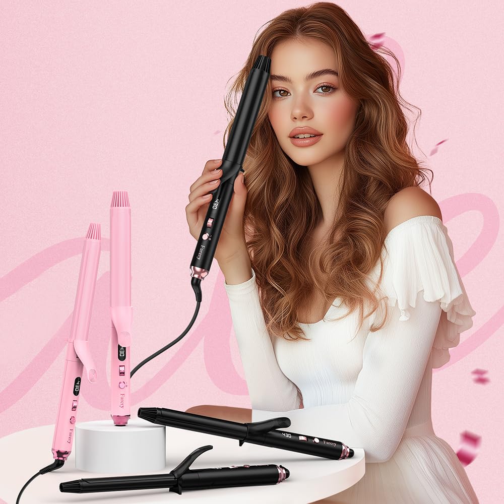 FARERY dual-voltage travel-ready feature supports worldwide styling.