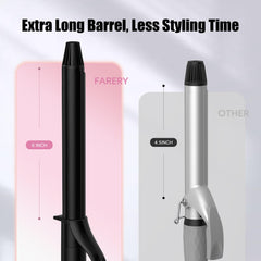 FARERY digital heat settings with LCD display allow precise temperature control.