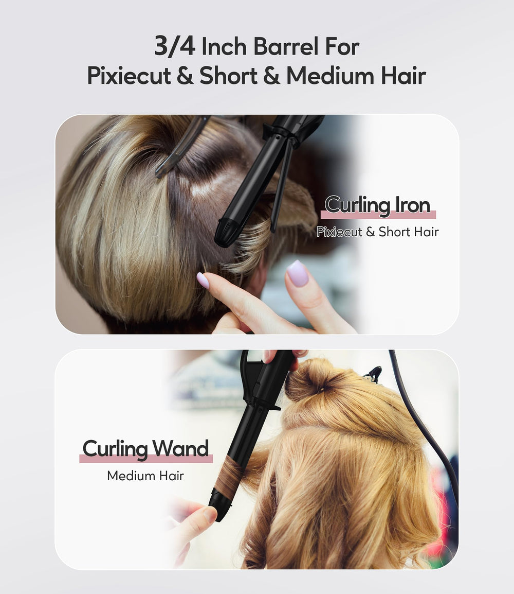 FARERY ceramic barrel with Keratin and Argan Oil