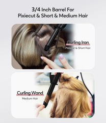 FARERY ceramic barrel with Keratin and Argan Oil