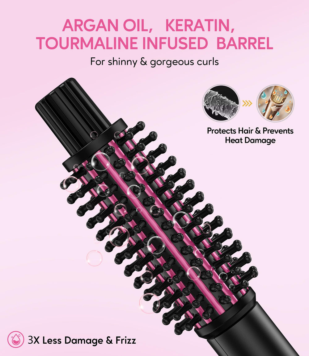 Farery Mini Thermal Brush with 6.5 ft cord for comfortable styling.