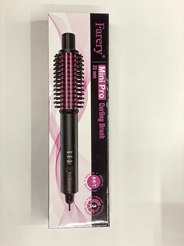 Farery Mini Thermal Brush quick styling demonstration for busy mornings.
