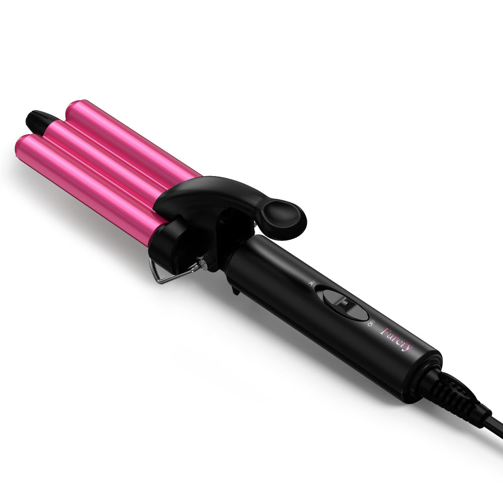 FARERY Mini Waver tourmaline heat distribution graphic