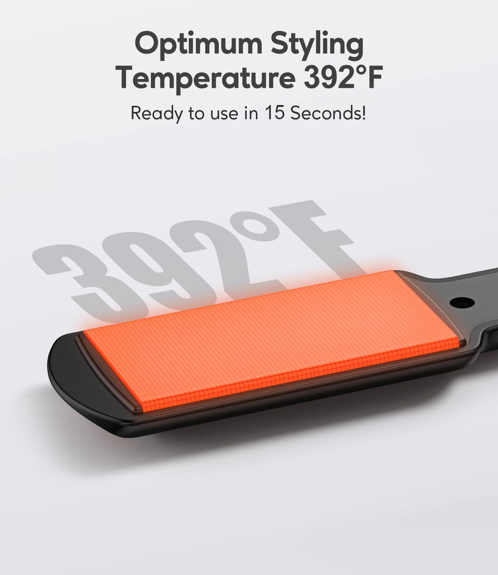 Farery PTC heater quickly reaches 392F for fast results.