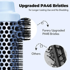 Farery Thermal Brush 5-level temps with AKT ceramic for even heat.