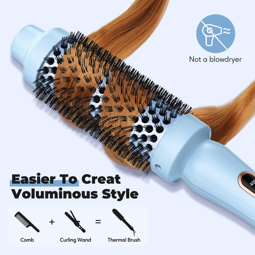 Farery Thermal Brush quiet operation for undisturbed morning routines.