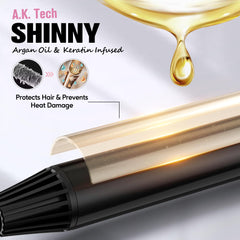 FARERY tourmaline-infused technology helps smooth cuticles for a sleek finish.