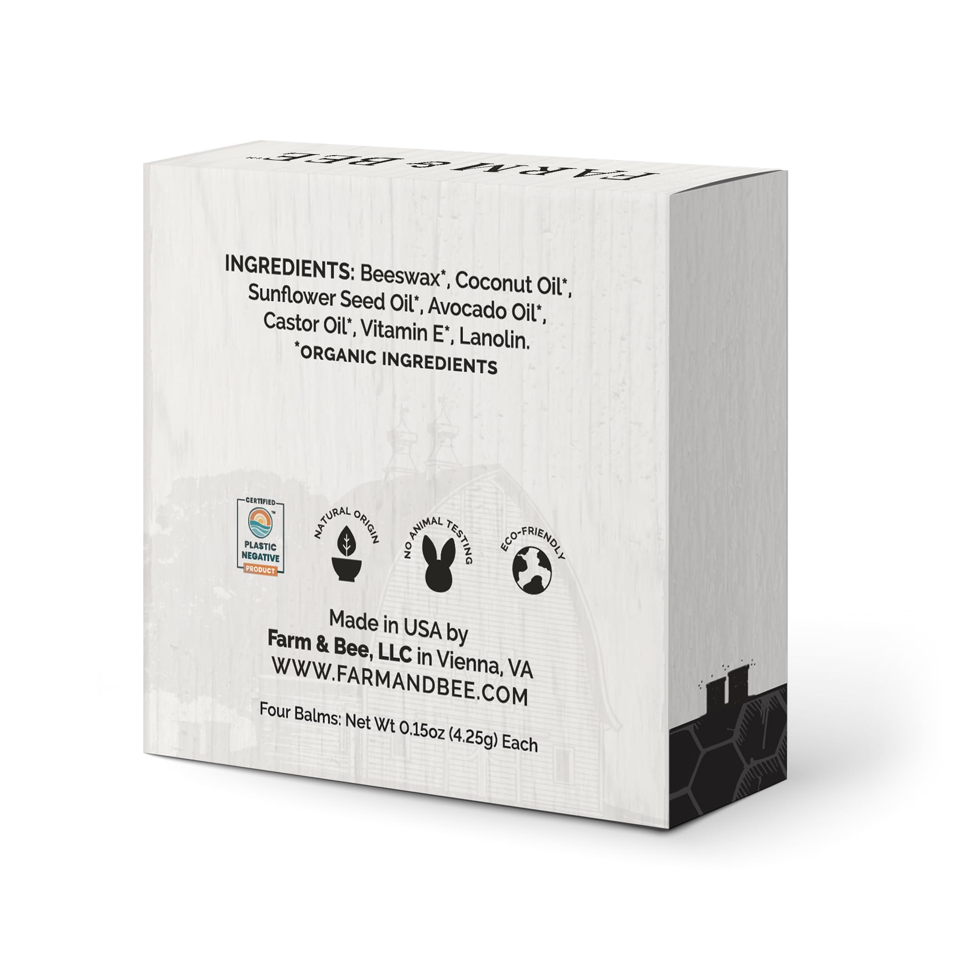 Farm & Bee lip-balm-winter-chill-use provides year-round protection against dryness.