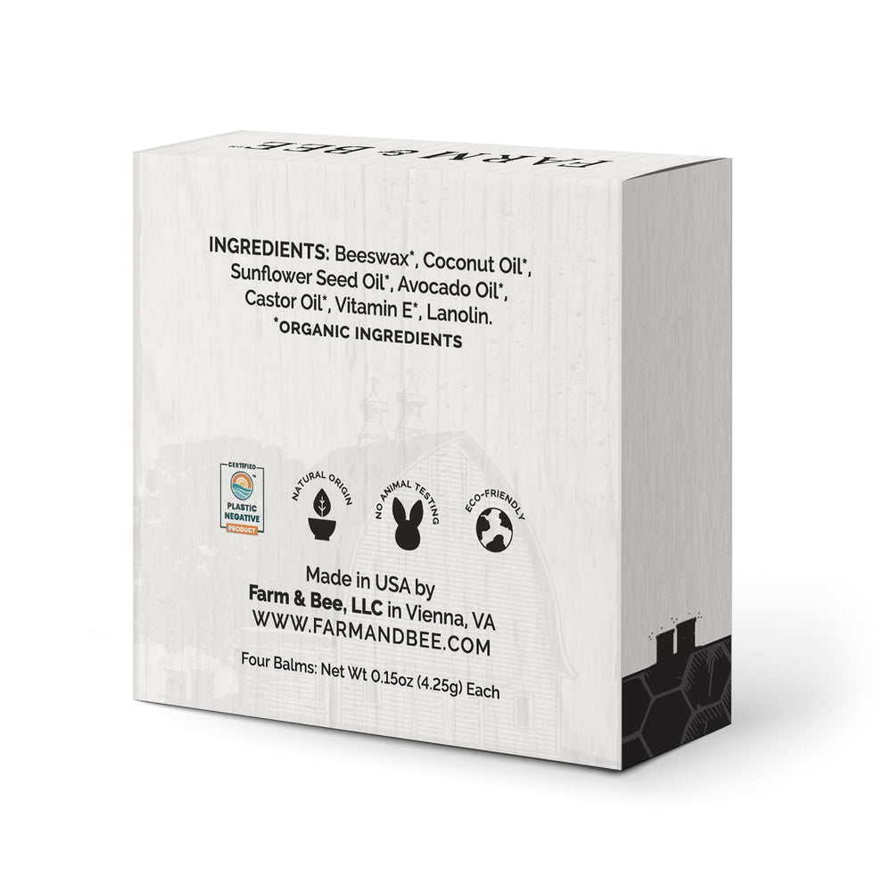 Farm & Bee lip-balm-winter-chill-use provides year-round protection against dryness.
