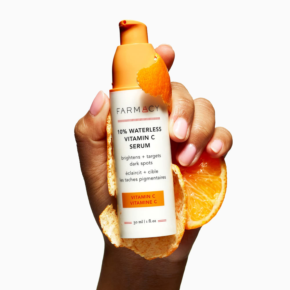 Farmacy serum provides moisture boost for a radiant, recharged complexion.
