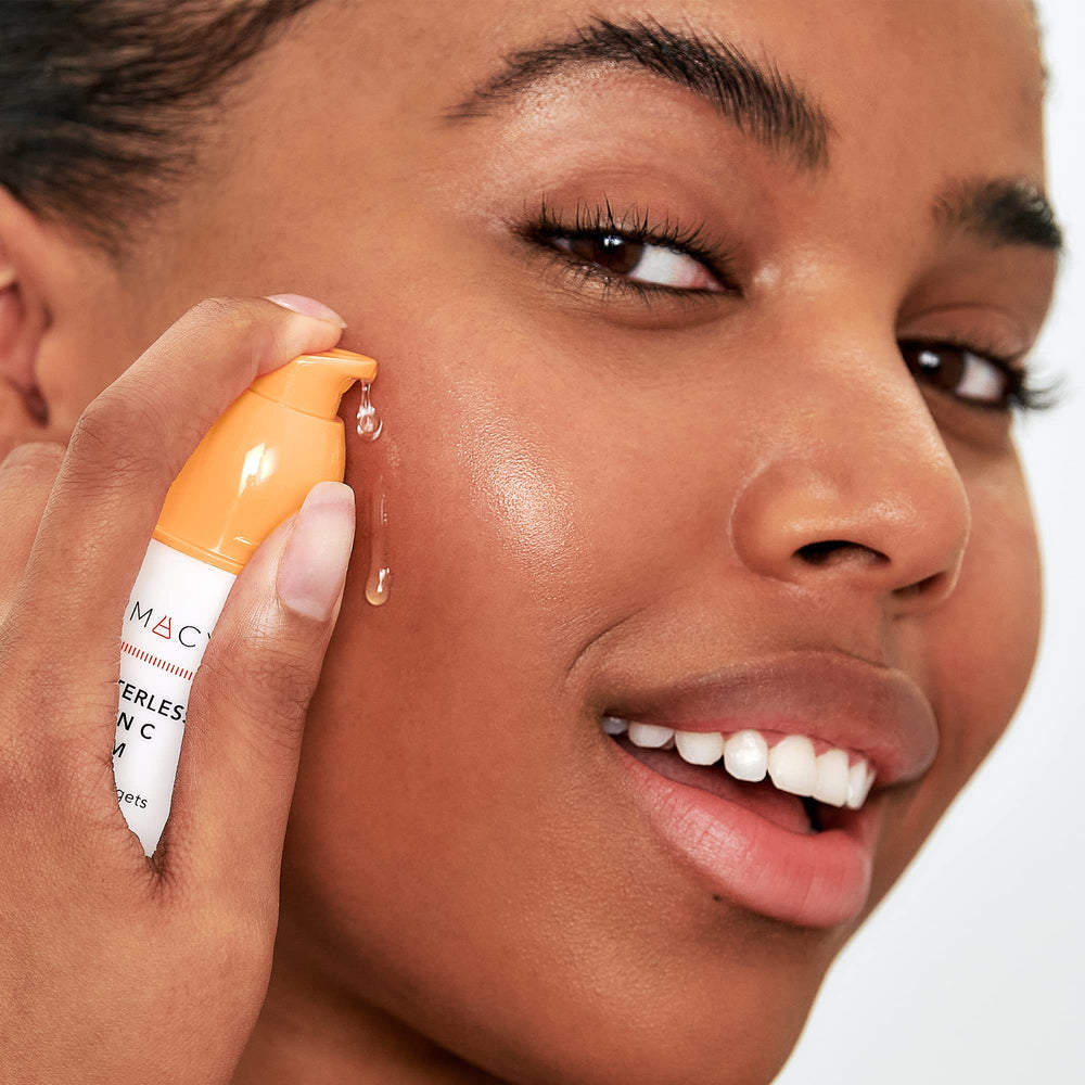 Farmacy serum uses upcycled tangerine peel to boost moisture and radiance.
