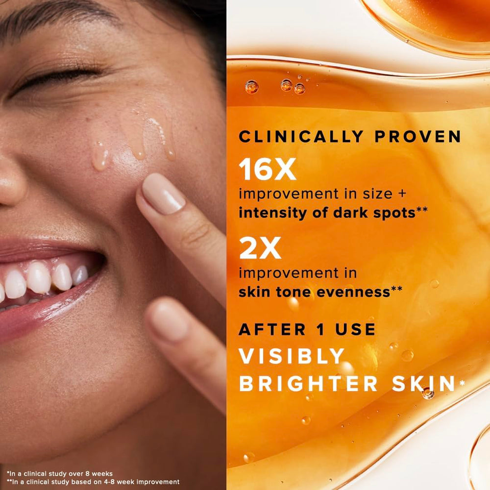 Farmacy's waterless formula stabilizes vitamin C for better penetration.
