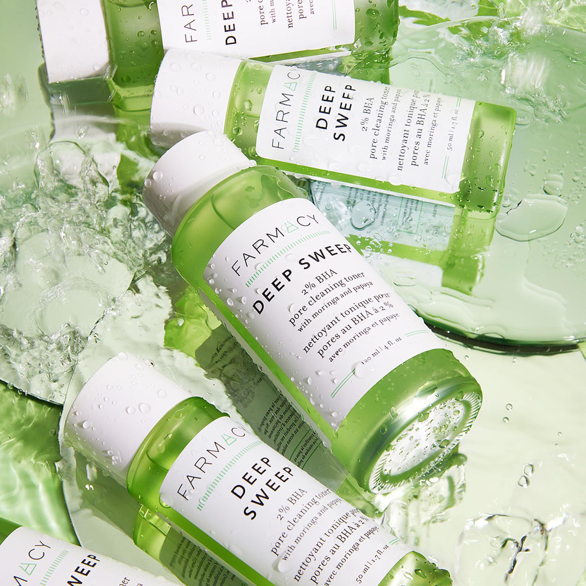 Farmacy toner for acne-prone skin aiming at clearer texture and shine control