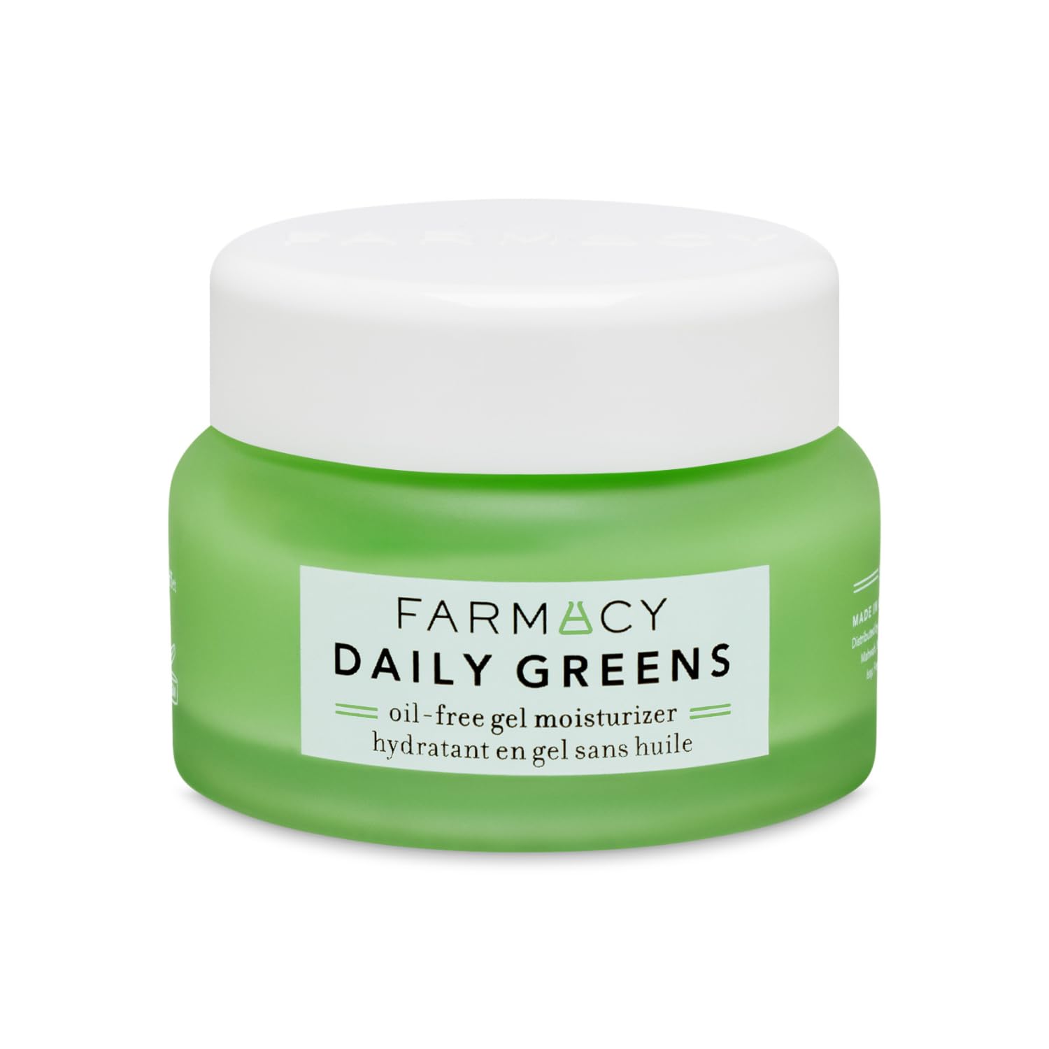 Farmacy Daily Greens moisturizer packaging highlights oil-free hydration.