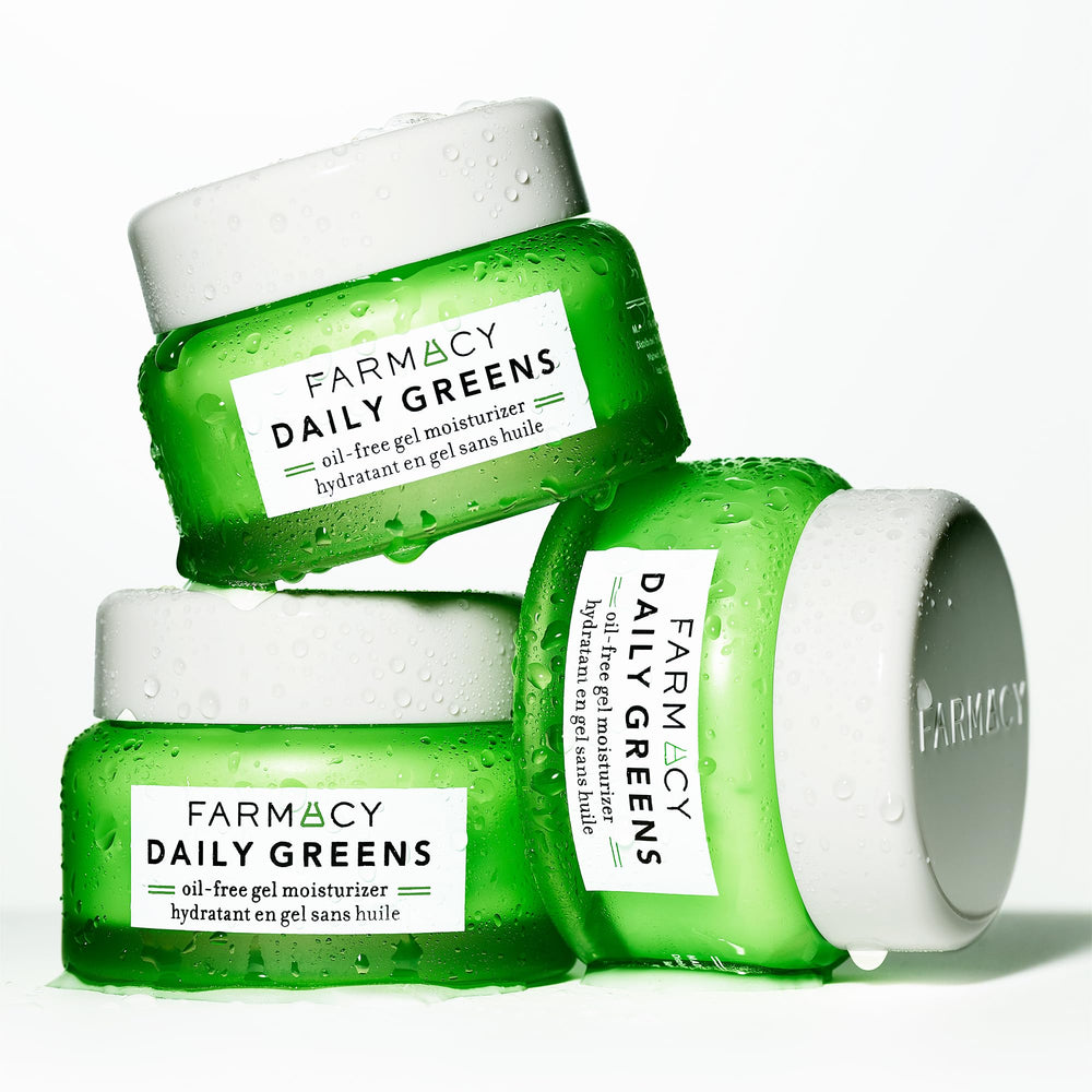 Farmacy Daily Greens fragrance-free label supports sensitive-skin use.