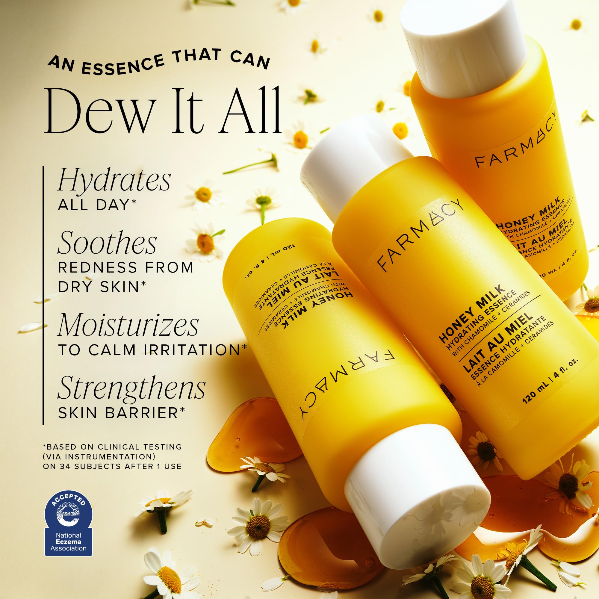 Farmacy Hawaiian White Honey highlight indicating premium skin nourishment