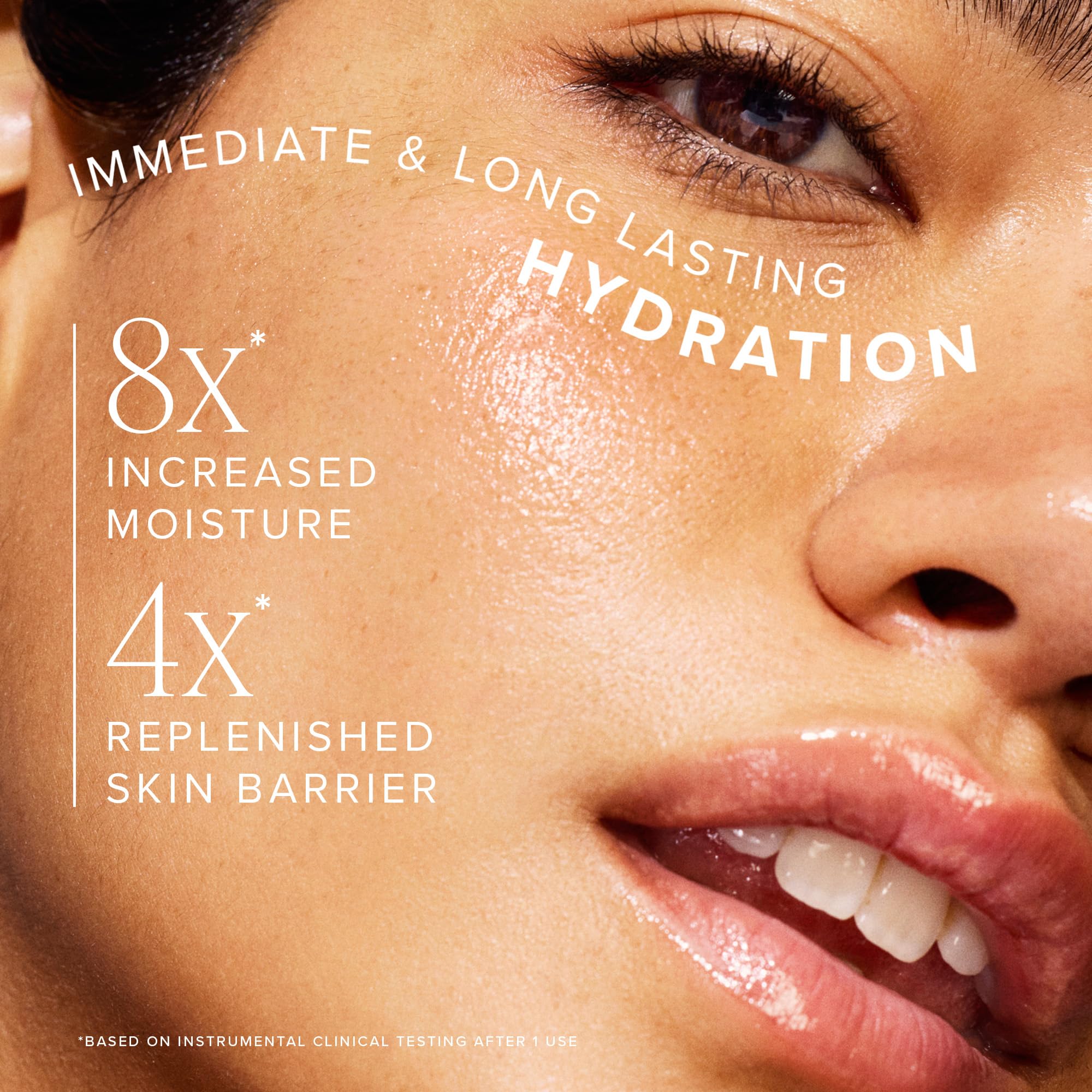 Farmacy Honey Halo ingredients pack outlines ceramide blend and honey actives for hydration