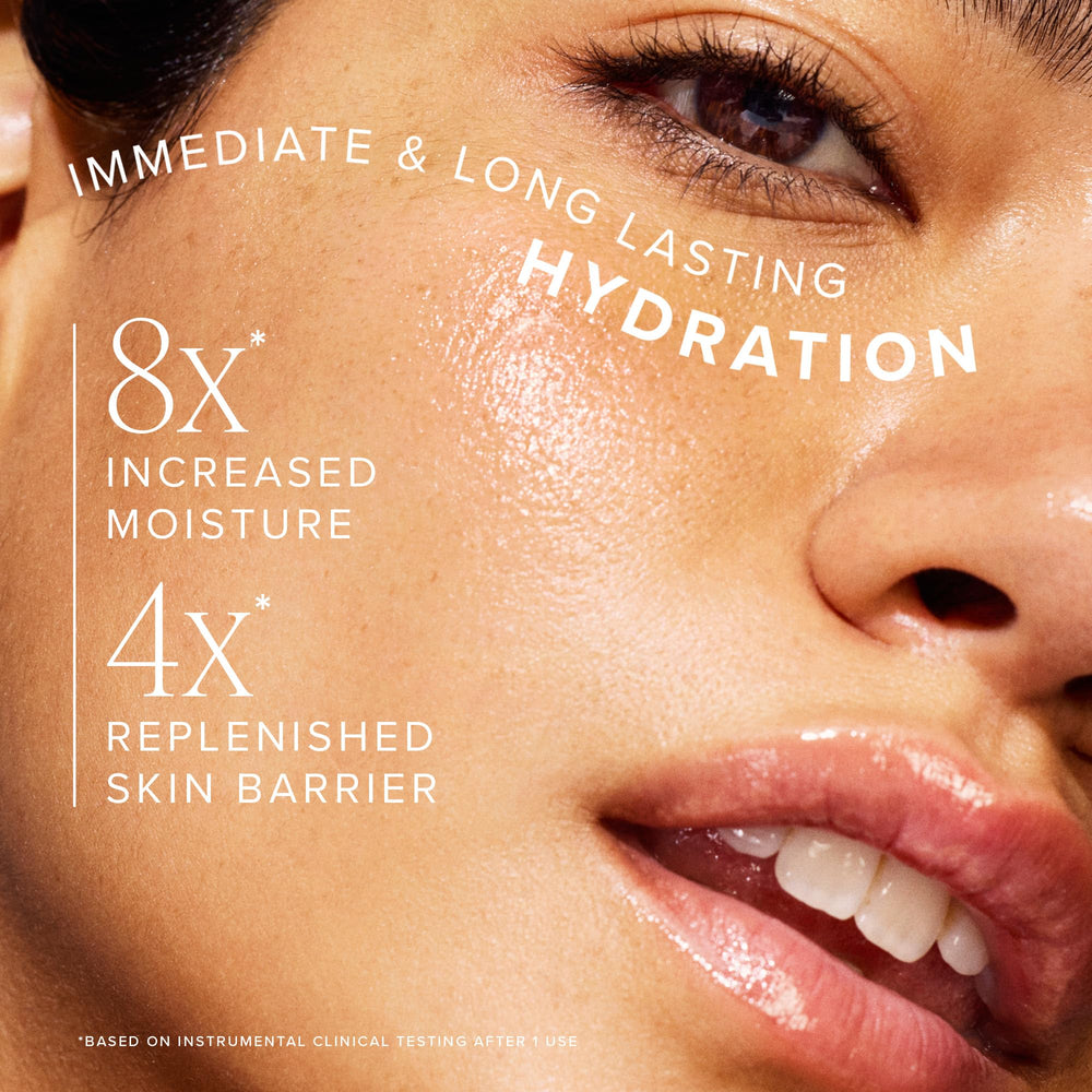 Farmacy Honey Halo ingredients pack outlines ceramide blend and honey actives for hydration