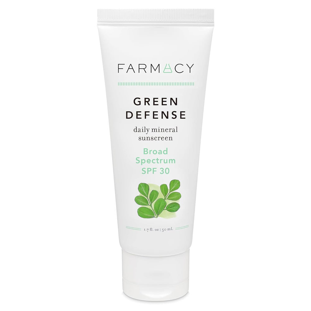 Farmacy Mineral Face Sunscreen SPF 30 tube offers sheer, invisible protection for all skin tones.
