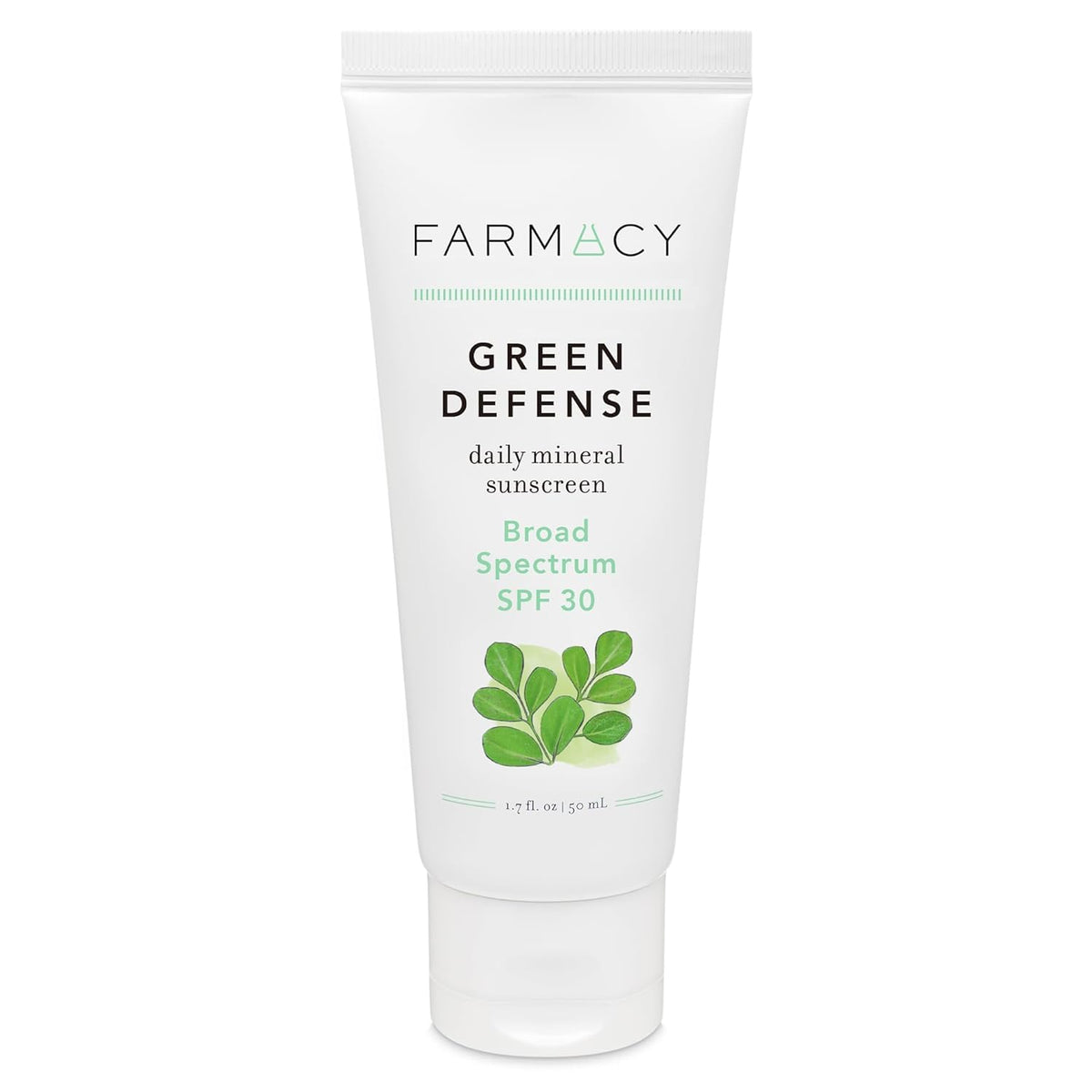 Farmacy Mineral Face Sunscreen SPF 30 tube offers sheer, invisible protection for all skin tones.