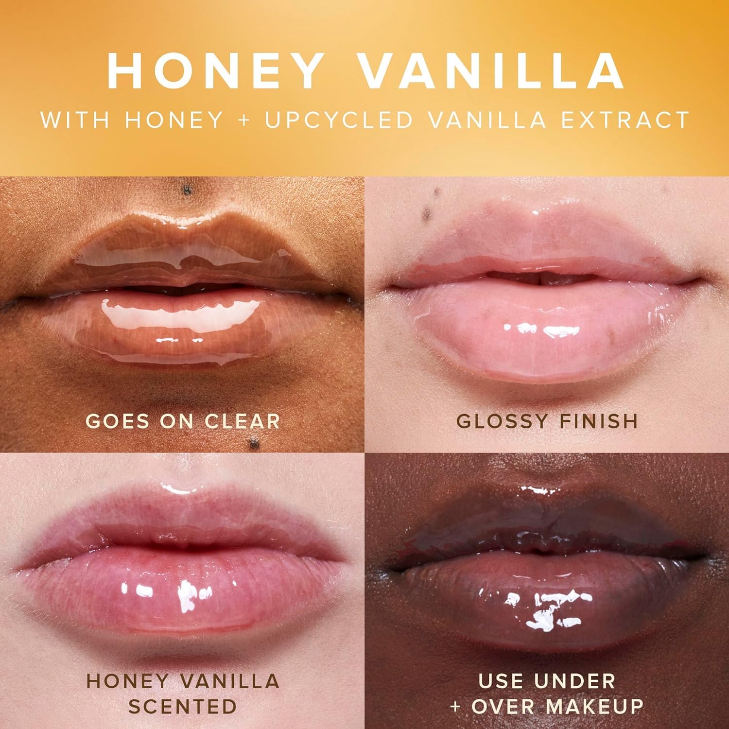 Farmacy Peptide Lip Smoothie honey-vanilla swirls scent and nourishment
