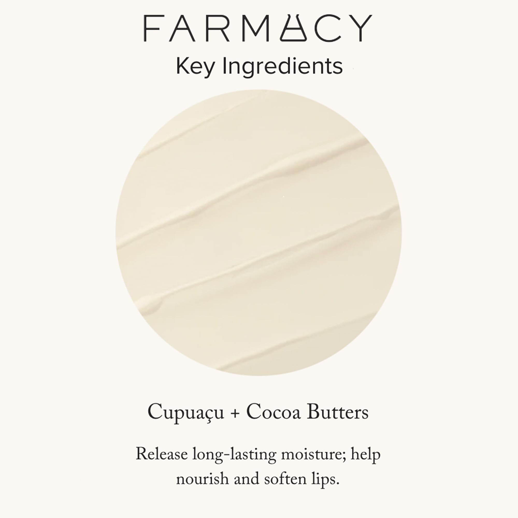 Farmacy Pillowy-soft lips finish promising a smooth base for color.