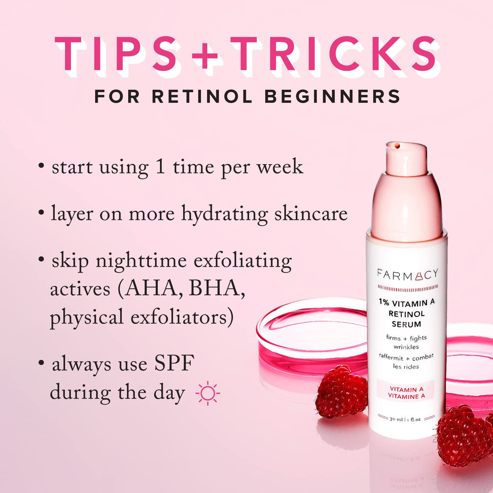 Farmacy Retinol Serum featuring upcycled ingredients and sustainable nourishment