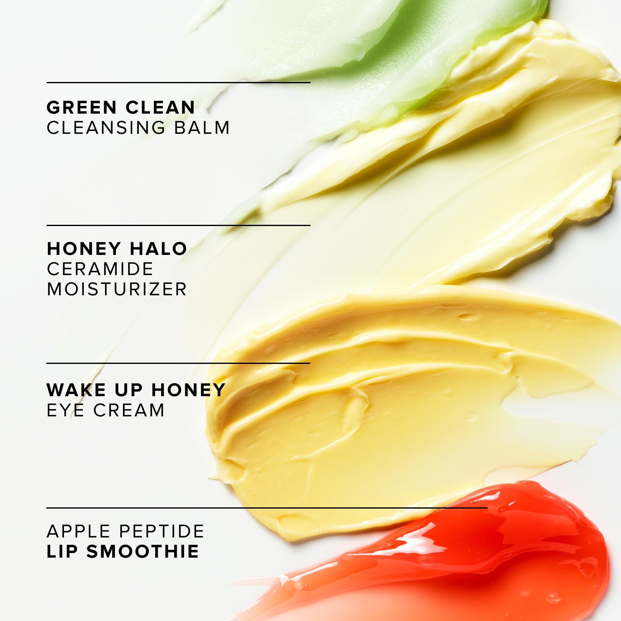 Farmacy Travel-size packaging keeps skincare essentials organized on the go.