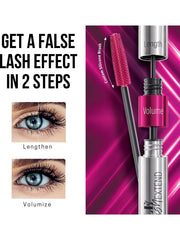 Farmasi Double Lash Extend Mascara application on lashes delivering longer, natural-looking definition.